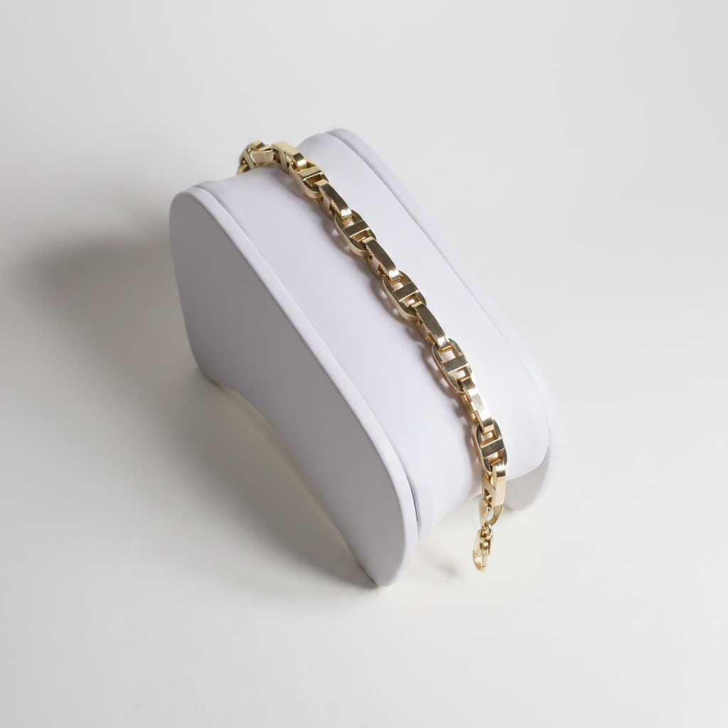 Pulsera eslabones cuadrados - foto de producto