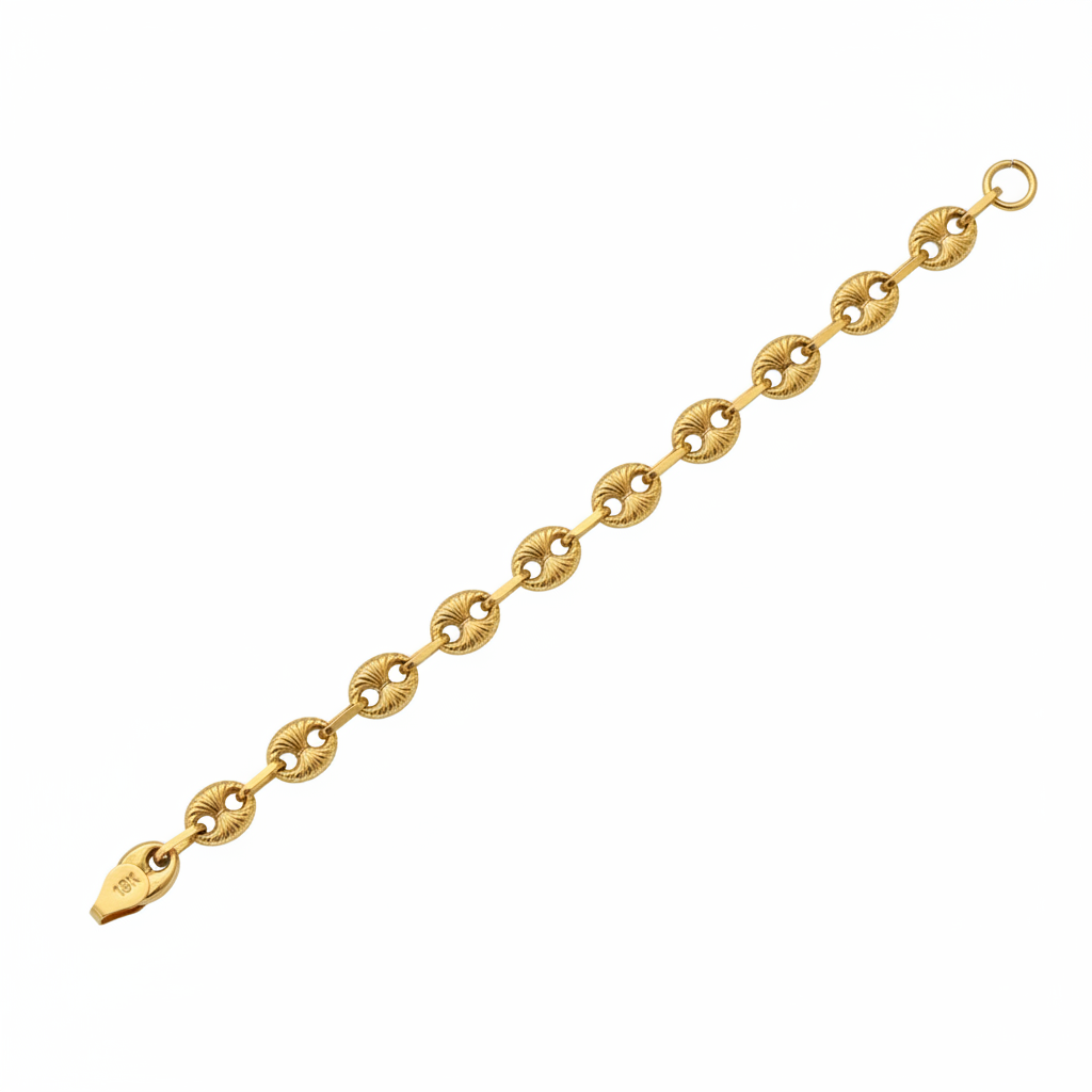 Pulsera gucci diamantada fondo blanco cuadrada