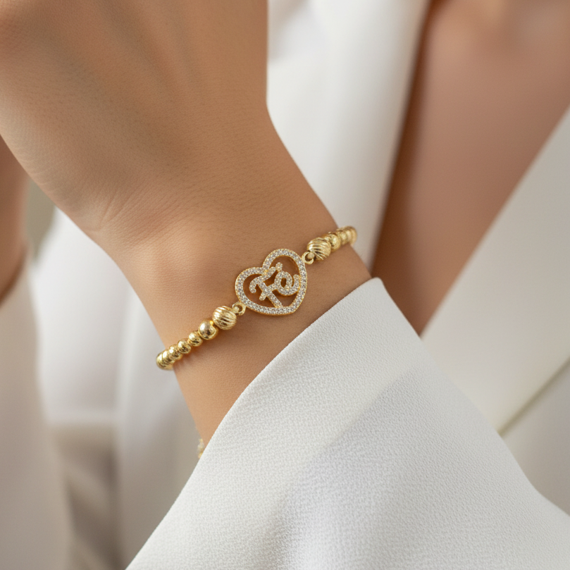 Pulsera tejida confianza en mano - alternativa