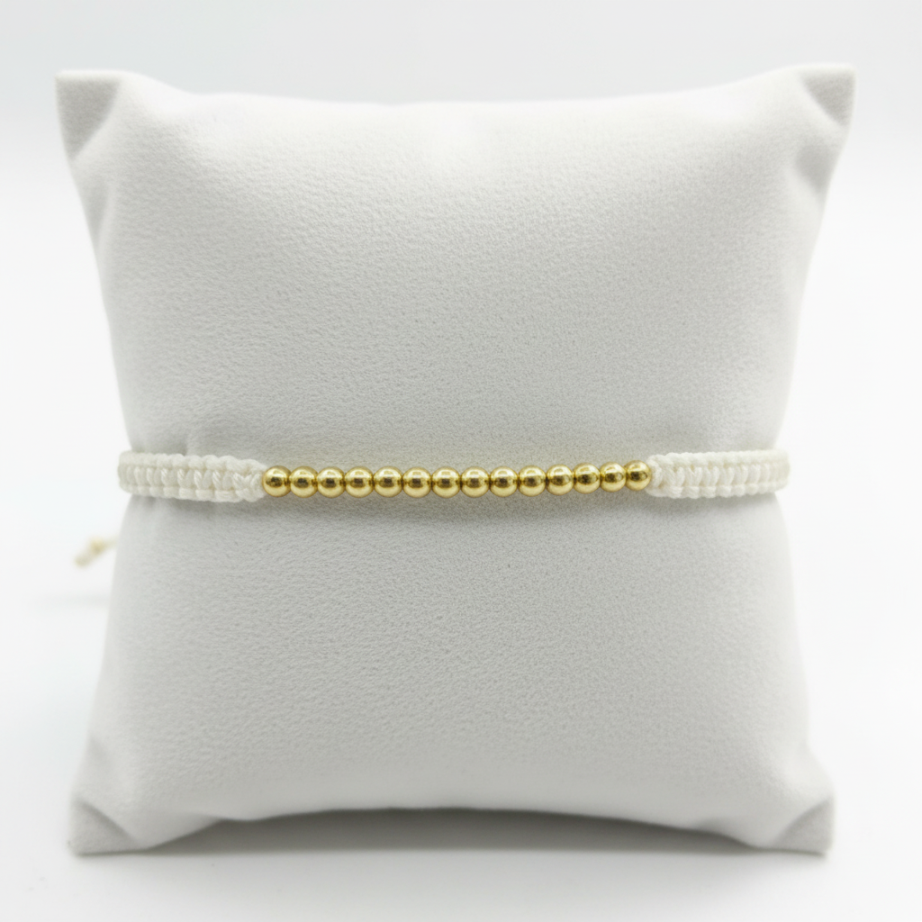 Pulsera tejida invicta en almohadilla