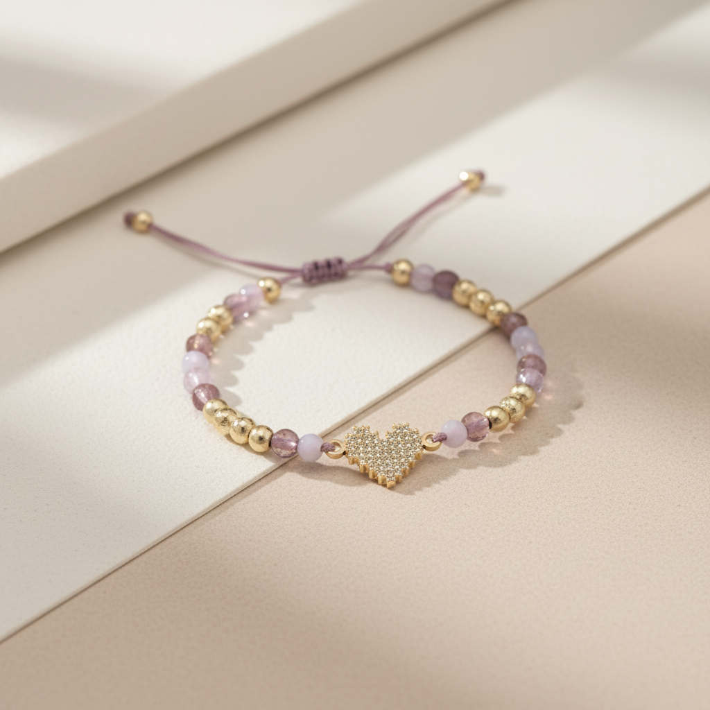 Pulsera Tejida Pixel minimalista