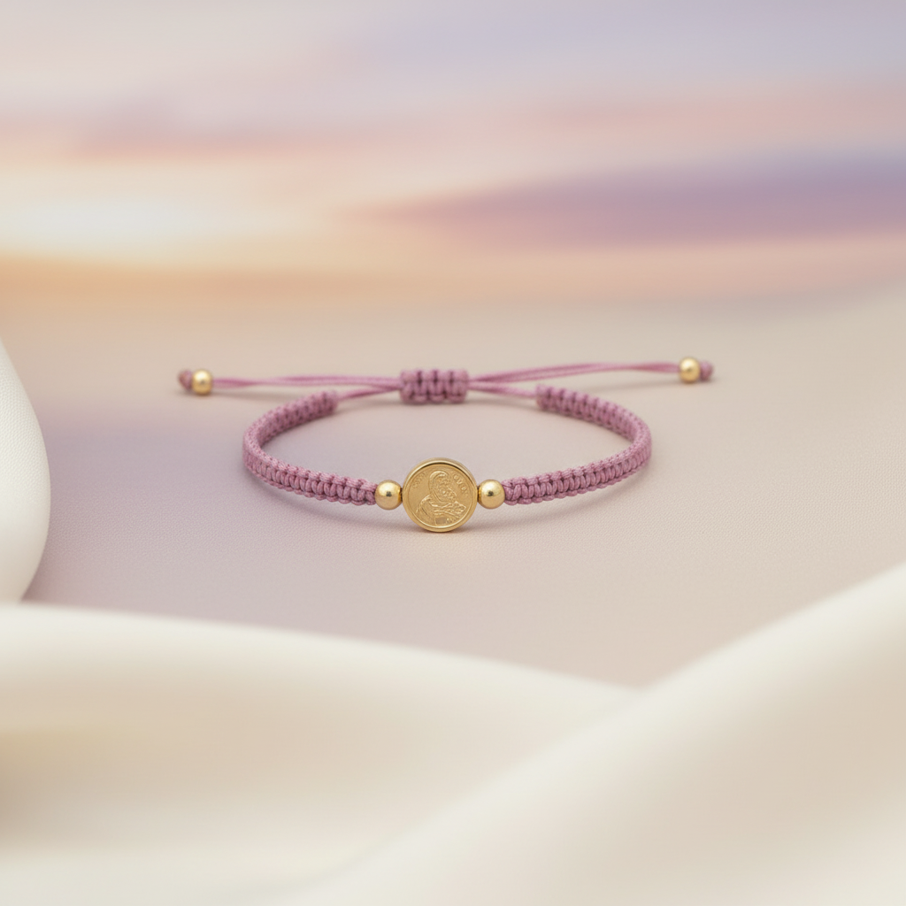 Pulsera Tejida San José estética