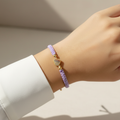 Pulsera tejida te elijo en mano