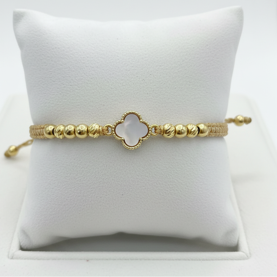 Pulsera tejida Van en almohadilla
