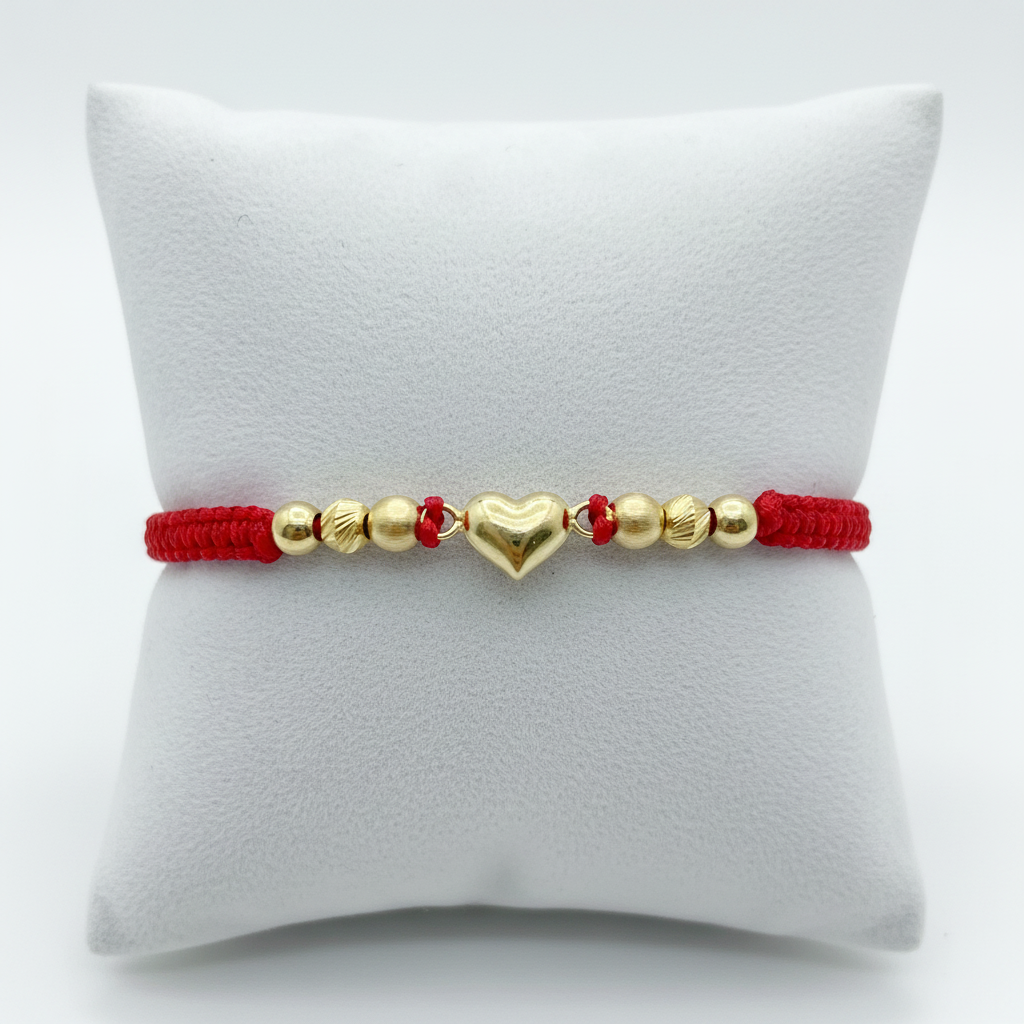 Pulsera tejida vinculo en almohadilla