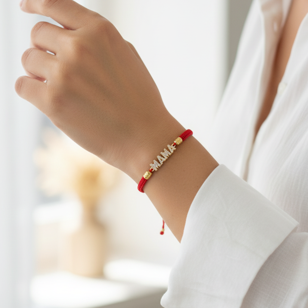Pulsera tejido mama en mano - producto original