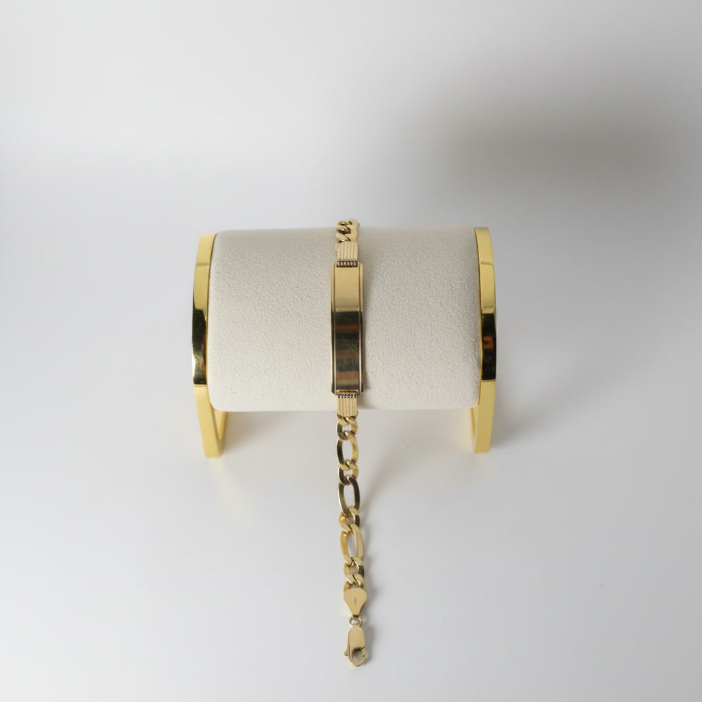 Pulso ID cadena figaro en soporte