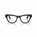 Ray-Ban Meta cat-eye frontal fondo blanco