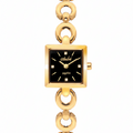 Reloj André Sapphire Cuadrado Negro Dorado – Producto