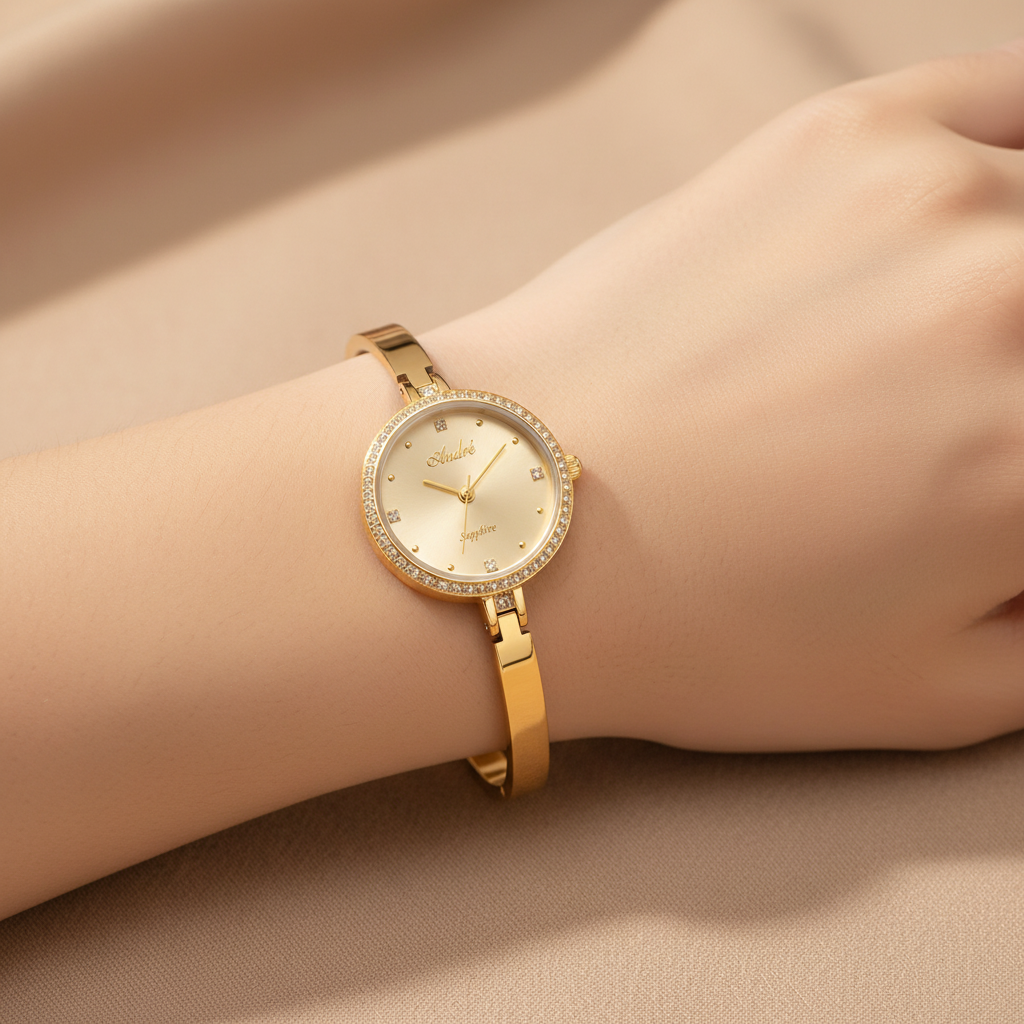 Reloj André Sapphire Dorado – Lifestyle