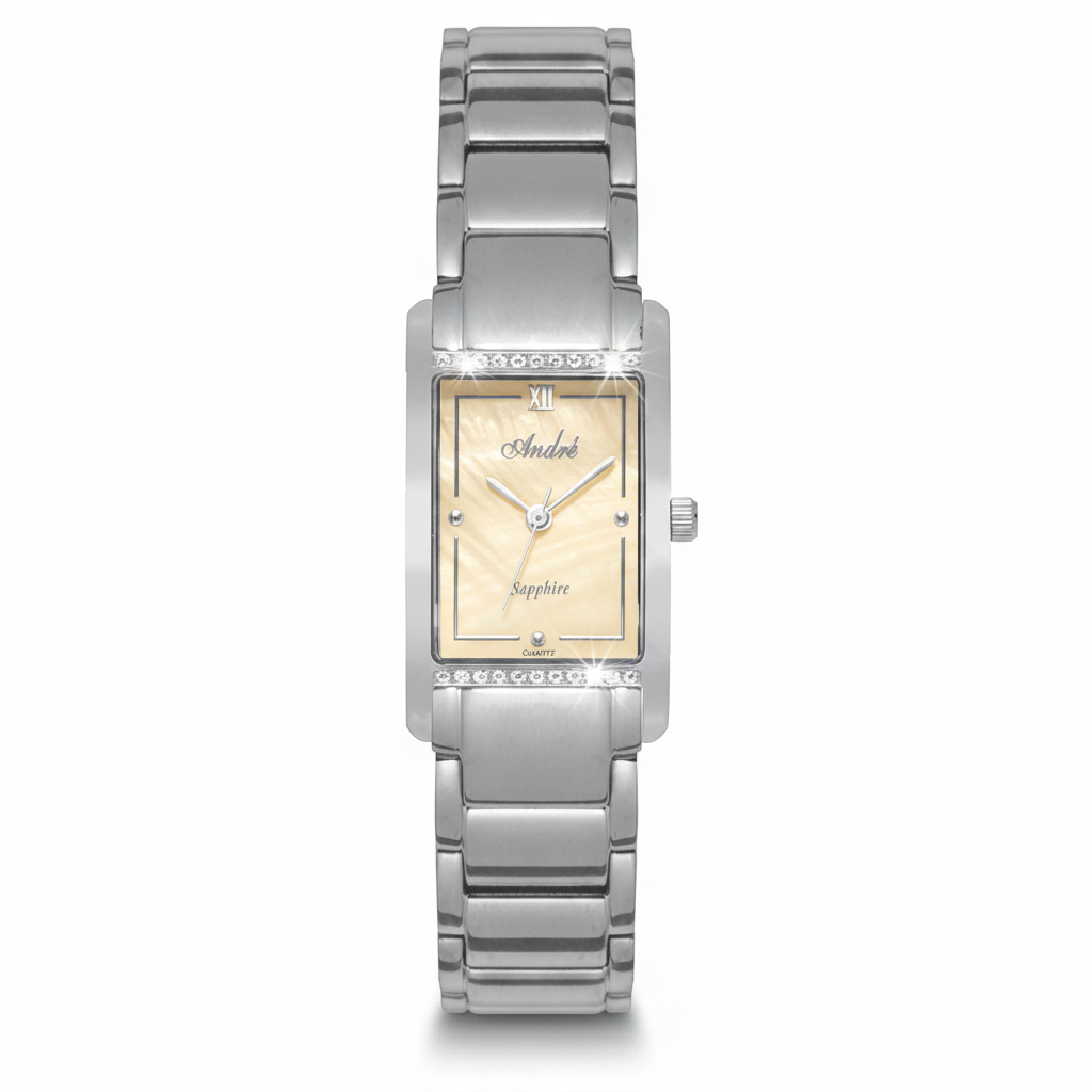 Reloj André Sapphire Plateado – Producto