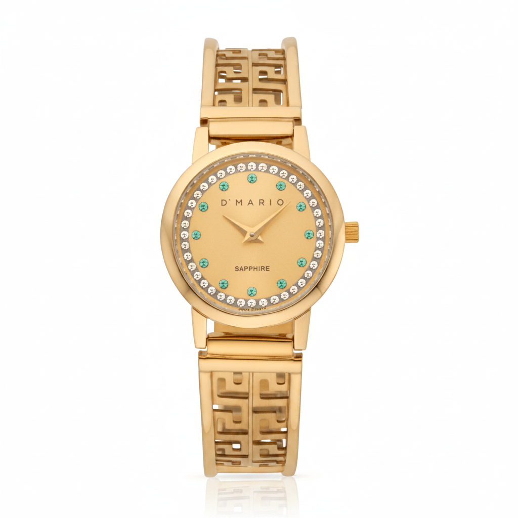 Reloj D'Mario Greek Key Cristales – Producto