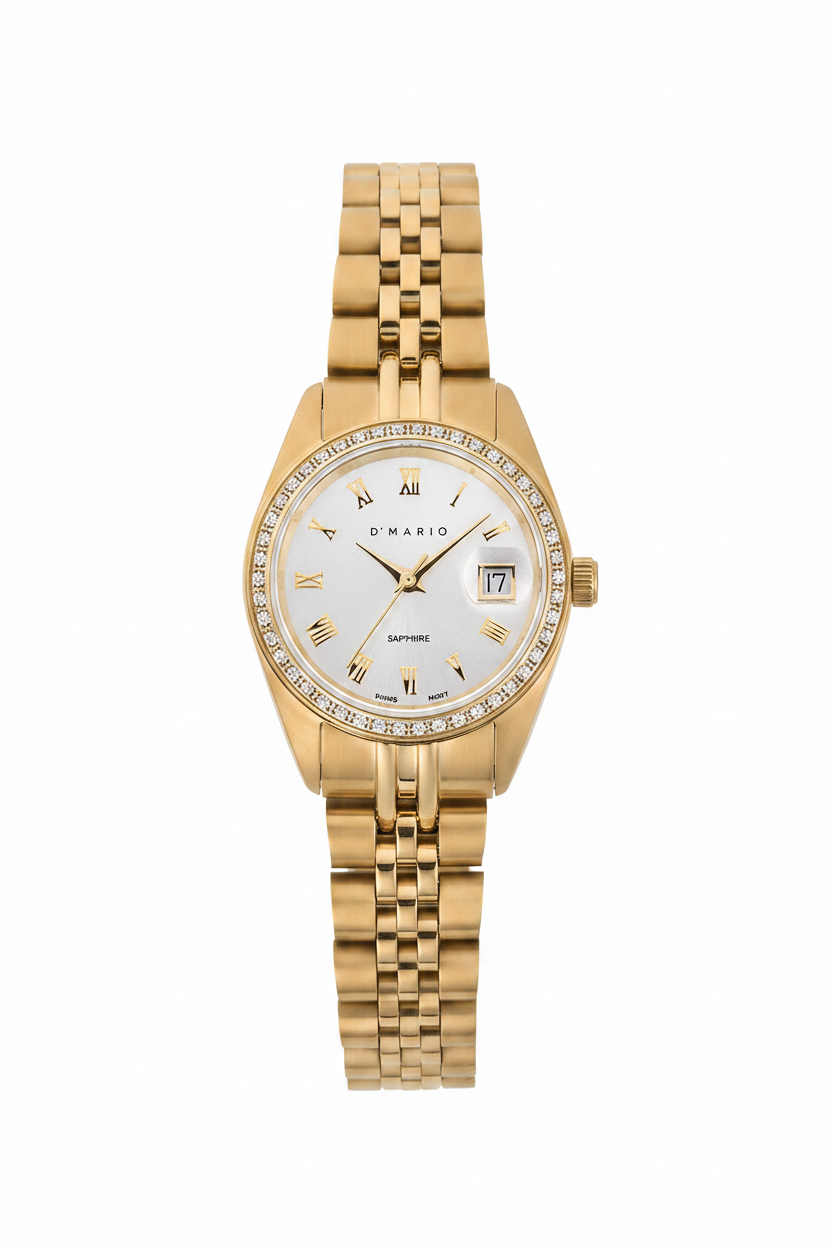 Reloj D'Mario Tonneau Cristales – Fiel al original