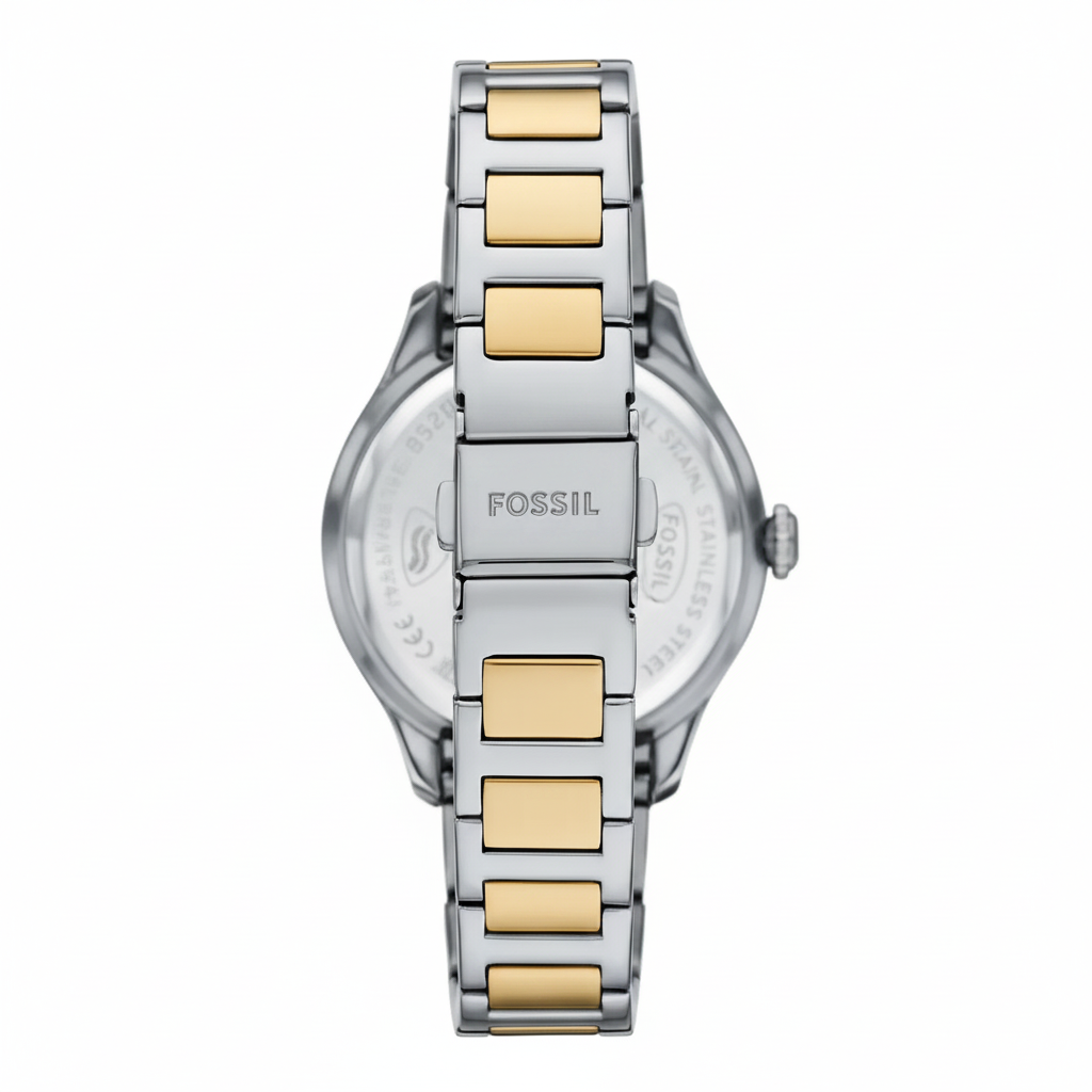 Reloj Fossil trasera cuadrada