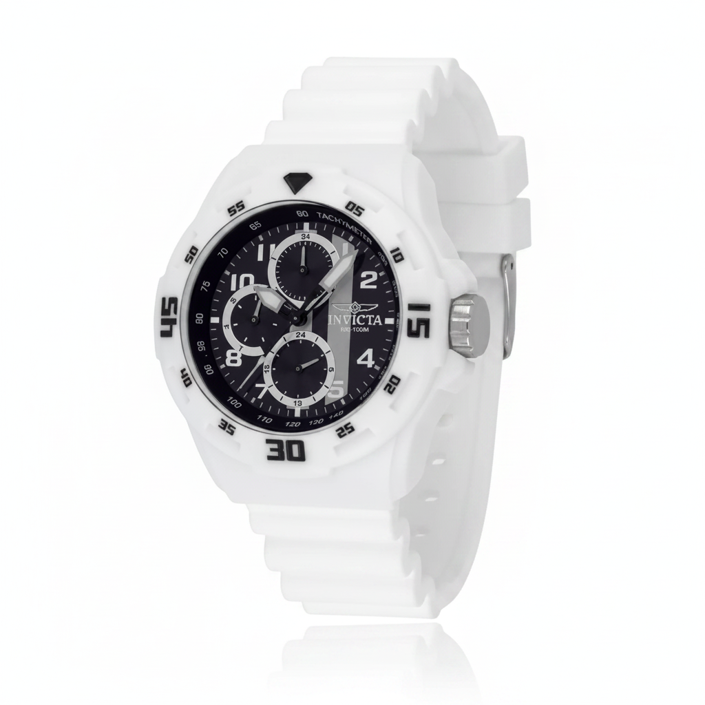 Reloj Invicta fondo blanco