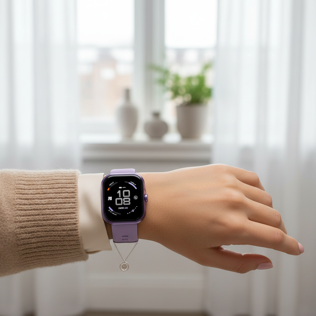 Smartwatch lila lifestyle