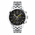 Tissot PRC 200 Chrono negro amarillo fondo blanco