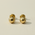 Topitos de oro diamantados de frente