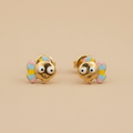 Topos de abeja en oro 18K - diseño exacto