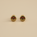 Topos emoji en oro 18K - vista frontal