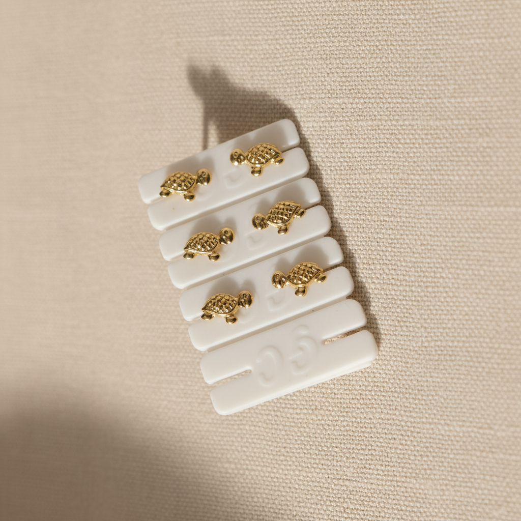 Topos Tortuga - Fondo beige
