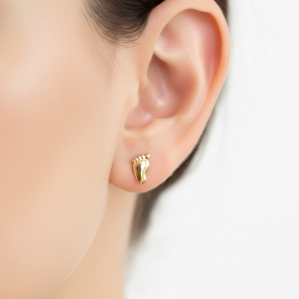 Un solo topito piececito en oreja