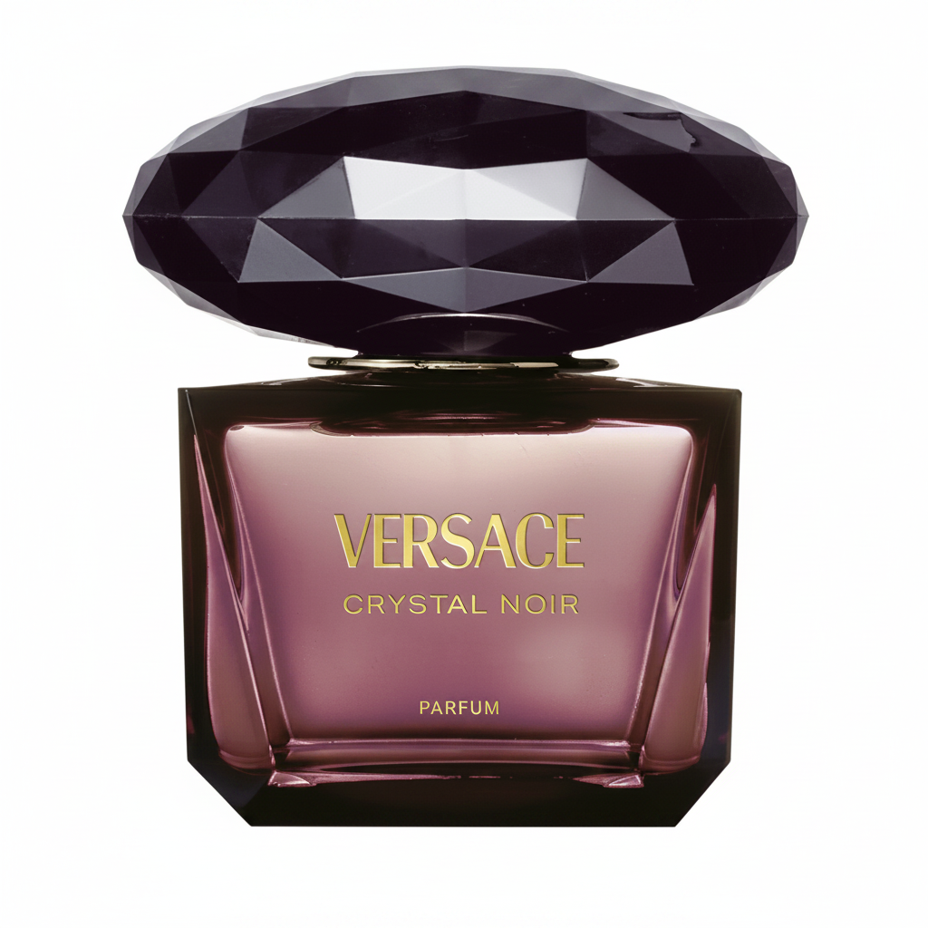 Versace Crystal Noir Parfum - Fondo Blanco