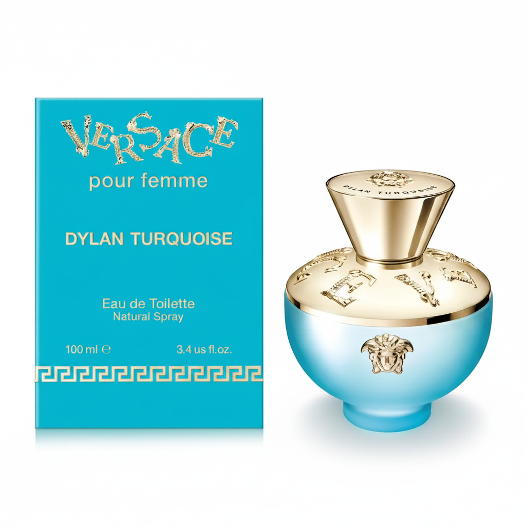Versace Dylan Turquoise - Fondo blanco